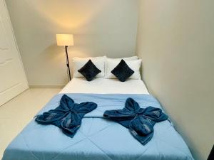 Katil atau katil-katil dalam bilik di Twin property 1bhk in colva