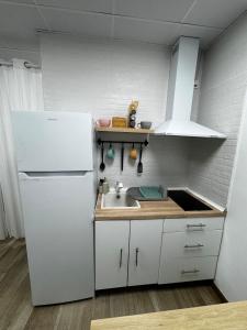 Η κουζίνα ή μικρή κουζίνα στο Studio Apartment