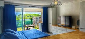Posezení v ubytování Studio Bel Air