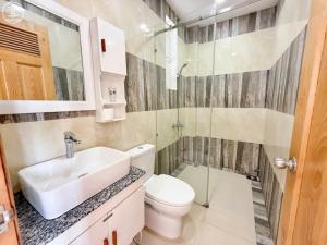 Koupelna v ubytování Nova Hotel Vũng Tàu