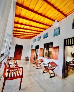Posezení v ubytování Muduna Walawwa Resort