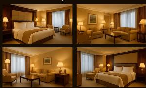 Posteľ alebo postele v izbe v ubytovaní Piccalilli Hotel and suites