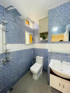 Koupelna v ubytování Steeph Home