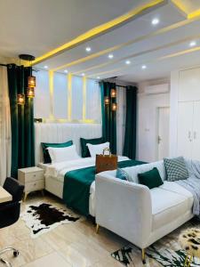 Posezení v ubytování Steeph Home