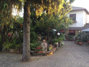 Een patio of ander buitengedeelte van Casa Pontecorvi