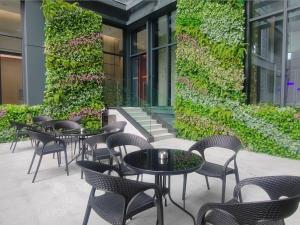 Shenzhen Shatoujiao Subway Station Apartment Hotel室外花園
