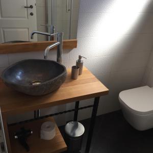 Phòng tắm tại Apartments Seaside Baosici