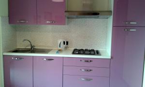 Kuchyň nebo kuchyňský kout v ubytování Cristina Apartment