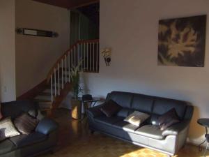 Posezení v ubytování Ferienwohnung Dunleavy