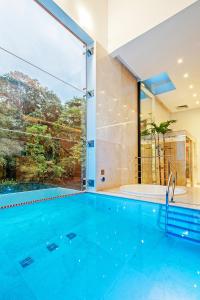 Hồ bơi trong/gần Motel Acqua (Adult Only)