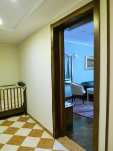 Posteľ alebo postele v izbe v ubytovaní Hotel Lucrezia Borgia