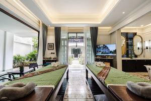 O zonă de relaxare la Siri Villa Chiang Mai
