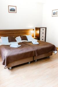 Posteľ alebo postele v izbe v ubytovaní Aparthotel Bellamonte