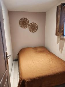Posteľ alebo postele v izbe v ubytovaní Pavillon 3 chambres dans résidence avec piscine