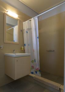 Kúpeľňa v ubytovaní Fani's Komi Apartments
