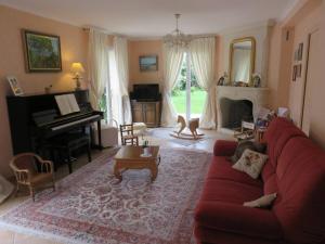 O zonă de relaxare la La maison du bonheur