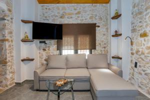 Posezení v ubytování Anassa 14 Luxury One Bedroom Maisonette