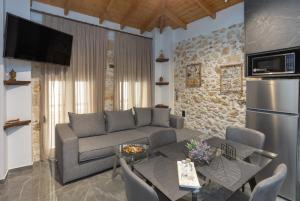 Posezení v ubytování Anassa 14 Luxury One Bedroom Maisonette