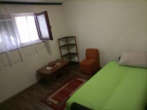 Postel nebo postele na pokoji v ubytování Zamak