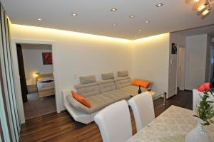 Posezení v ubytování Appartement Silbermond