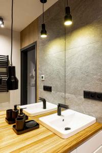 Ένα μπάνιο στο Apartament Blue Mountain