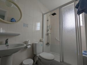 Koupelna v ubytování La Obrera