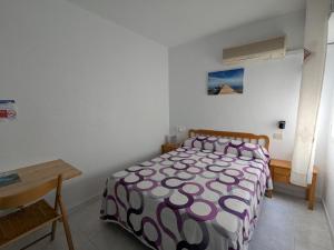 Postel nebo postele na pokoji v ubytování La Obrera