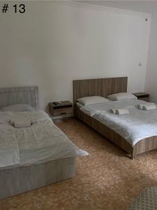 Letto o letti in una camera di Rezo's House