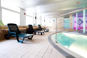 Bazén v ubytování New Lanark Mill Hotel nebo v jeho okolí
