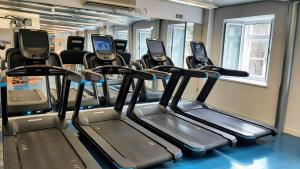 Fitness centrum a/nebo fitness zařízení v ubytování New Lanark Mill Hotel