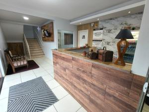Kuchyň nebo kuchyňský kout v ubytování Hotel Vitória - Guaíra