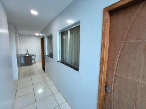Koupelna v ubytování Hotel Vitória - Guaíra