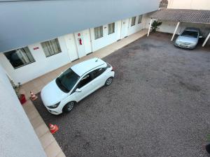 Budova, kde se aparthotel nachází