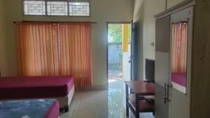 Χώρος καθιστικού στο Nangas Homestay