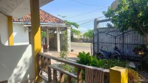 Κήπος έξω από το Nangas Homestay