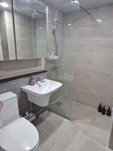 Koupelna v ubytování Dodu Beach House