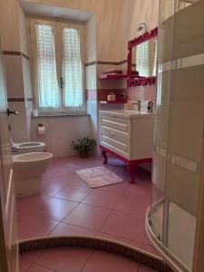 Kúpeľňa v ubytovaní La casa del marchese Malaspina