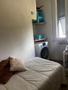 Posteľ alebo postele v izbe v ubytovaní La casa del marchese Malaspina
