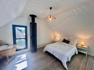 Postel nebo postele na pokoji v ubytování Maison neuve 4 pièces 130m² proche plage, 8 pers - FR-1-478-194