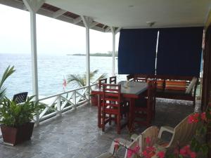 En restaurang eller annat matställe på Paraiso Escondido