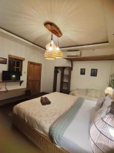 Little Elephant Cottage客房内的一张或多张床位