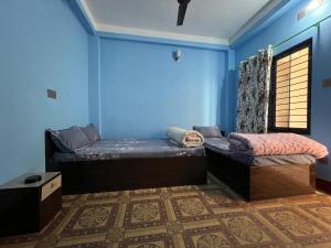 Posezení v ubytování Hotel Atithi Devo Bhava