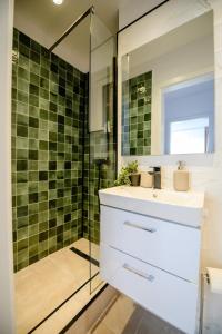 Koupelna v ubytování Retreat on Victoriei