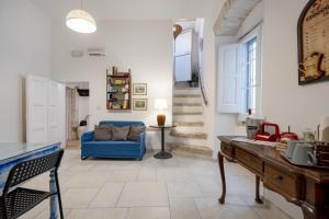 Posezení v ubytování Corte Fiorita – Apulian Peaceful Retreat