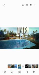 Bazén v ubytování Penthouse with 2 Bedrooms near Wipro Corp office nebo v jeho okolí