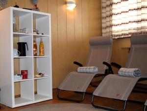 A seating area at Hotel Stella Alpina
