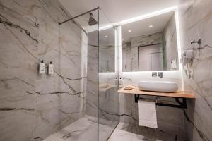 Koupelna v ubytování Mae Select Hotel
