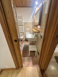 Koupelna v ubytování Casa Olivera