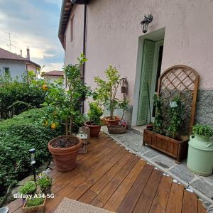 Κήπος έξω από το La casetta nel verde