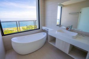 Kupatilo u objektu Xinghai Seaview Guesthouse